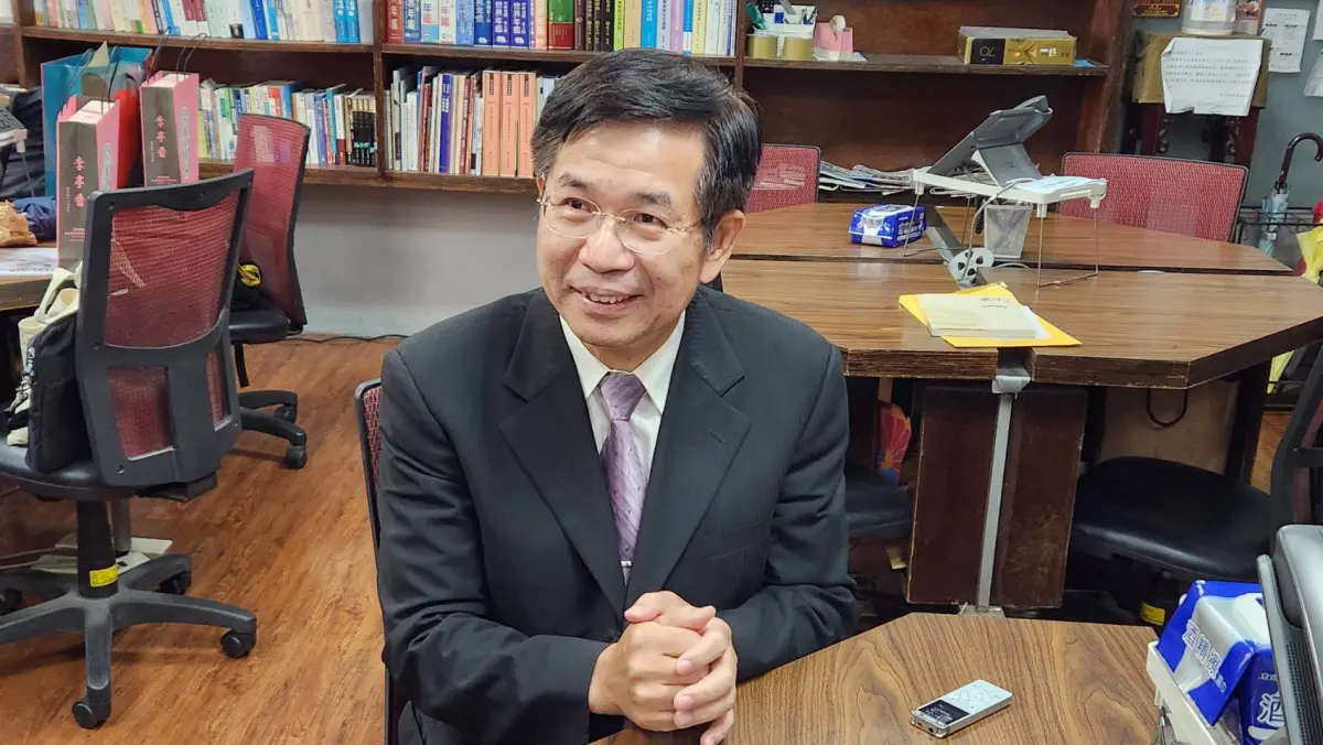 ▲教育部長潘文忠今（19）日表示，縮小學費差距，能從源頭降低學生經濟負擔，也解決學生畢業後償還學貸的問題。（圖／記者李琦瑋攝，2023.09.19）