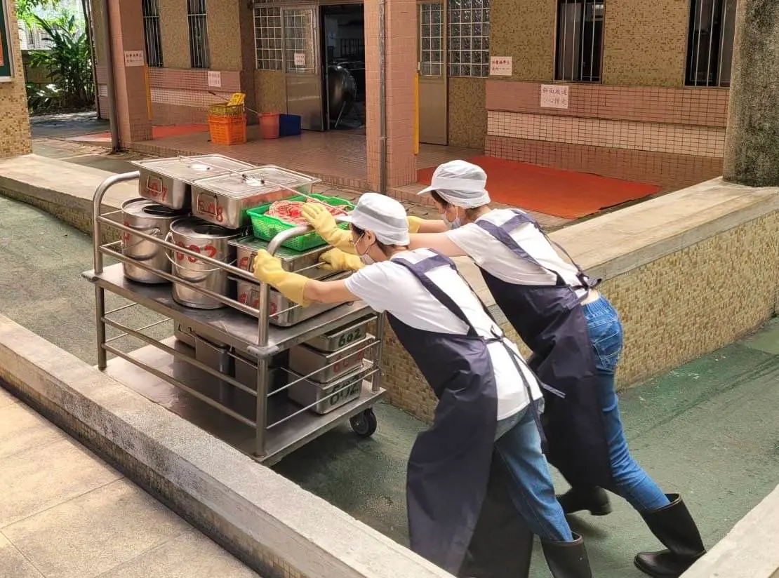 ▲因液蛋產品有食安疑慮，全教總呼籲各縣市營養午餐停用「液蛋」。（示意圖 ／基隆市政府教育處提供）