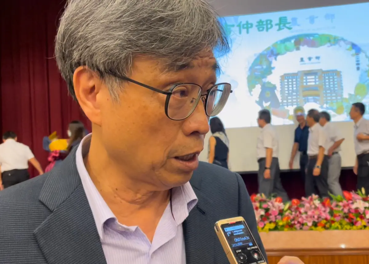 ▲農業部次長陳駿季表示，因為對於雞蛋製品「實質轉型」認定問題，廠商標示可能因此有誤差，目前還在了解案情中。（圖／記者林志怡攝，2023.09.20）