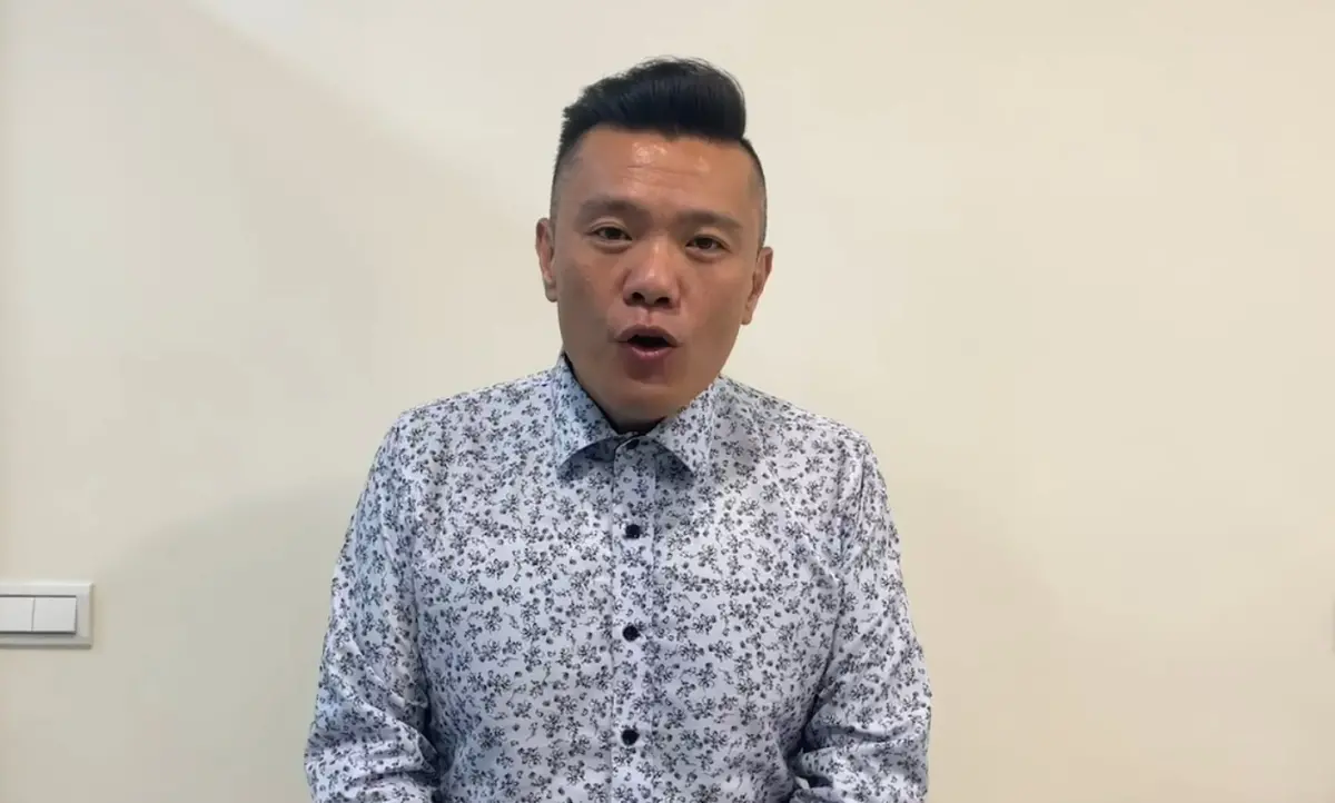 ▲江和樹對民眾黨不分區名單列入新住民批評乞丐多。（圖／江和樹提供，2023.09.20）