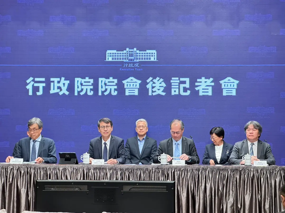▲行政院會今日通過《最低工資法》草案，將送至立法院審議。（圖／記者陳威叡攝，2023.09.21）