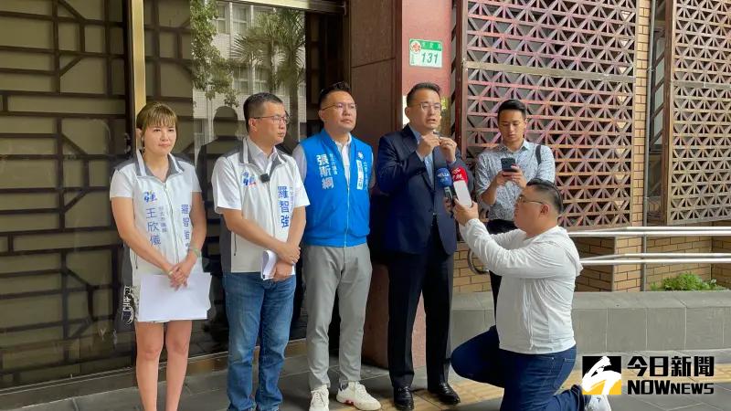 ▲藍營告陳吉仲、林聰賢涉教唆犯罪(圖/記者潘千詩攝,2023.09.21)