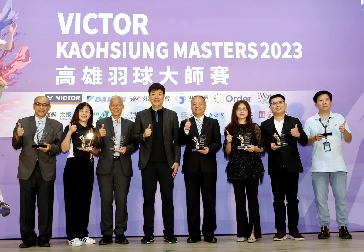 ▲2023高雄羽球大師賽，歐德「羽」您一起加油 ，回饋歐德舊客戶，用實際行動支持羽球。（圖／品牌提供）