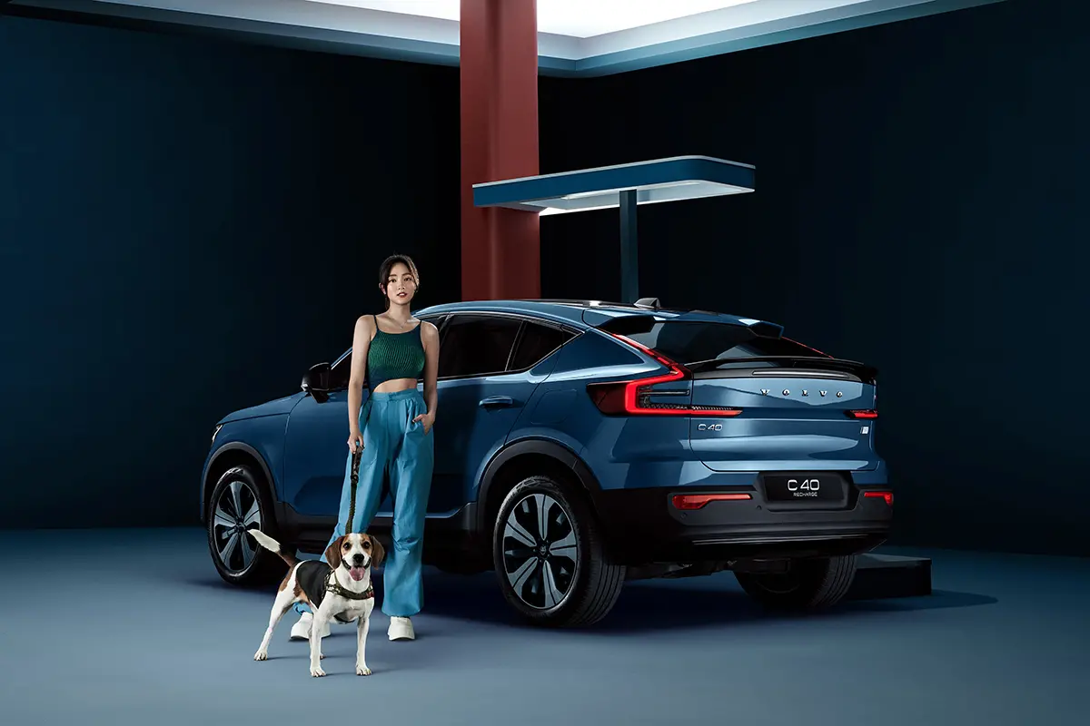 ▲ 【車勢星聞】Volvo C40 Recharge攜手王淨演繹「生來，獨領不凡」絕對自信 
