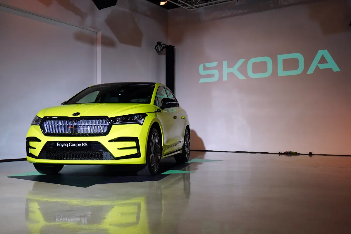 ▲ Skoda純電休旅Enyaq iV台灣初亮相，預計2024年初正式引進 