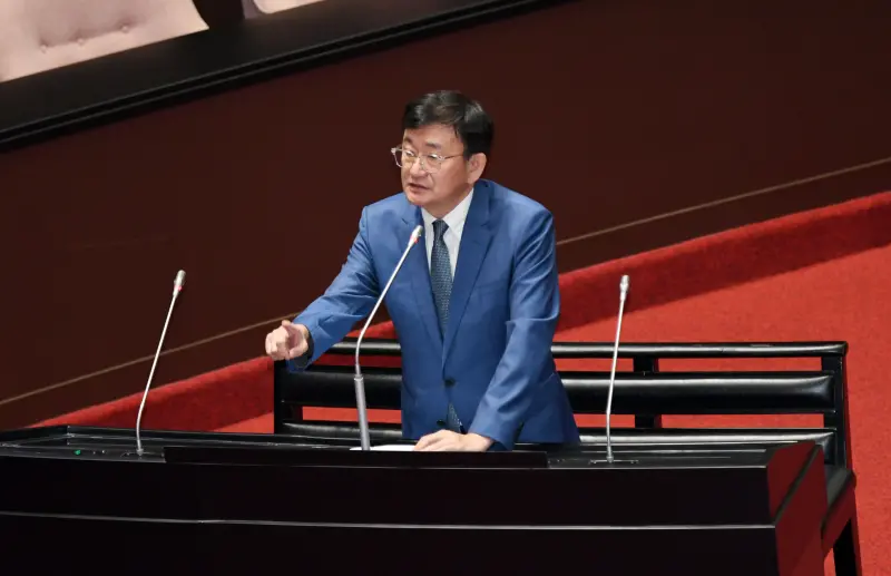 ▲黃國書在立法院質詢。（圖／記者林調遜攝，2023.09.22）