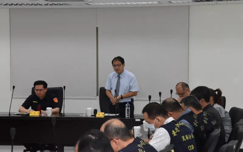 ▲為維護總統、立委大選公平,北檢檢察長鄭銘謙近日奔走北市4警分局座談(圖/北檢提供)