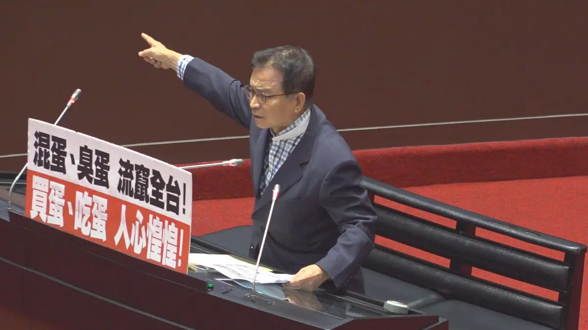 ▲賴士葆質疑陳建仁為進口蛋紛爭致歉是為了賴清德選情，陳建仁澄清道歉絕無政治考量。（圖／記者嚴俊強攝，2023.09.22）