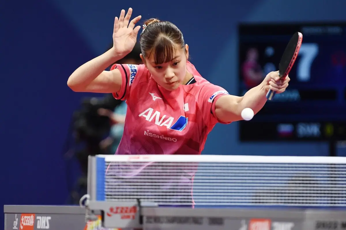 ▲長崎美柚被封為這次杭州亞運日本桌球美少女。（圖／長崎美柚推特）