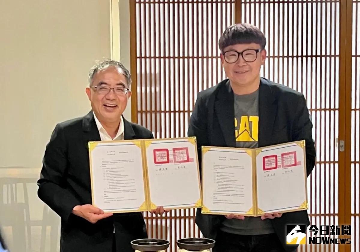 ▲大仁科大與臺灣大學簽訂合作備忘錄，通過兩校共享資源和經驗，提升護理及藥學領域。（圖／記者莊全成攝，2023.09.23）