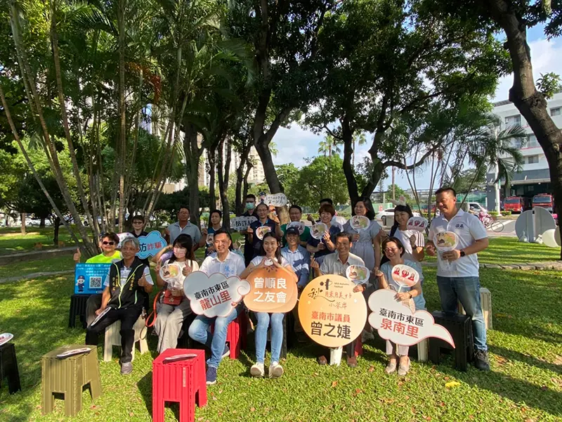 ▲台南市議員曾之婕邀偏鄉學童一起聽嫦娥奔月玉兔搗藥故事共度佳節（圖／記者林怡孜攝，2023,09,23）