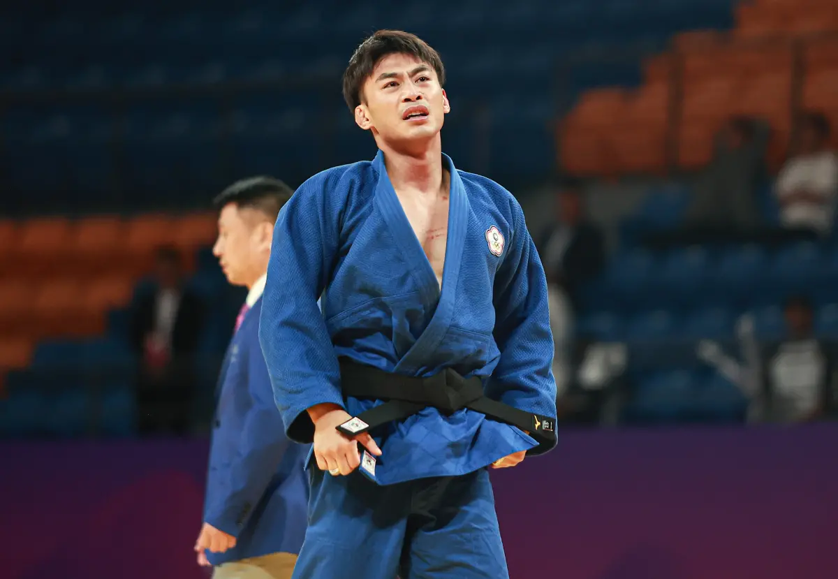 ▲9月28日體壇中知名的壽星，台灣柔道好手楊勇緯今天將迎來他28歲的生日，從小展現柔道天賦的他後續也在東京奧運一舉奪下60公斤級銀牌，成為人們口中的「柔道男神」。（圖/特派記者葉政勳攝）