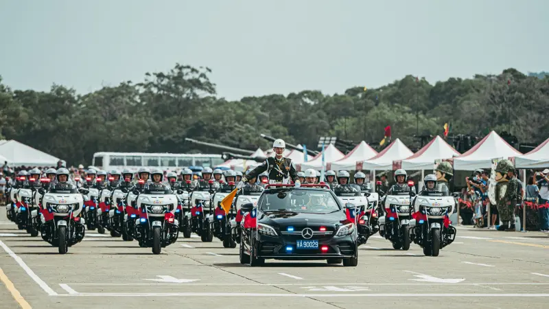 ▲新竹湖口營區開放,憲兵快反連操演。(圖/陸軍司令部提供)
