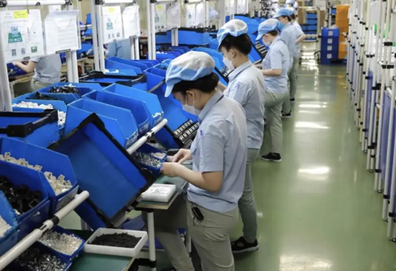 ▲越南工廠近幾年崛起，韓國開始只引進越南產濕巾，停用中國製。（圖／翻攝自Vietnam Plus）