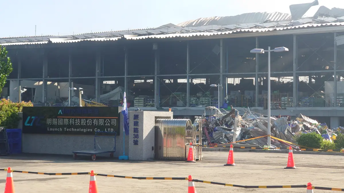 ▲屏東明揚國際科技廠區22日發生大火，造成百人死傷。（資料圖／記者鄭婷襄攝）