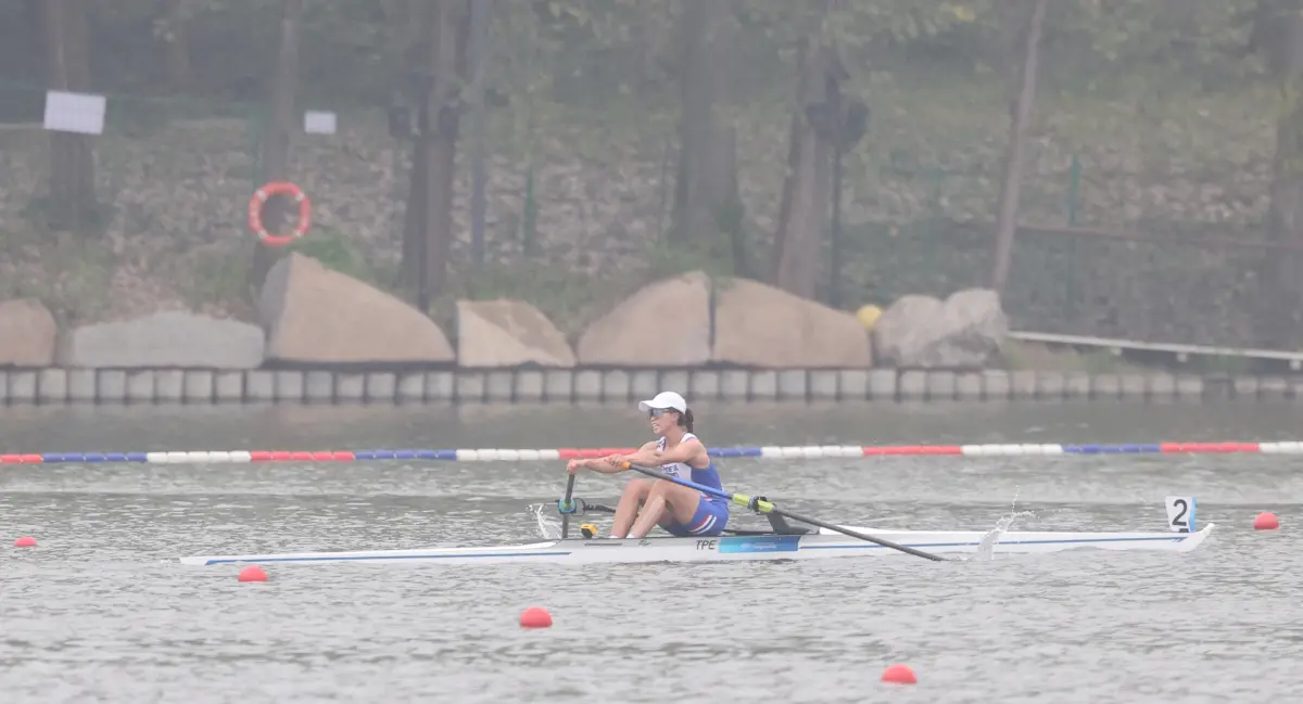 ▲黃義婷在杭州亞運闖進決賽，可惜最終以第四名作收，與獎牌擦肩。（圖/中華奧會提供）