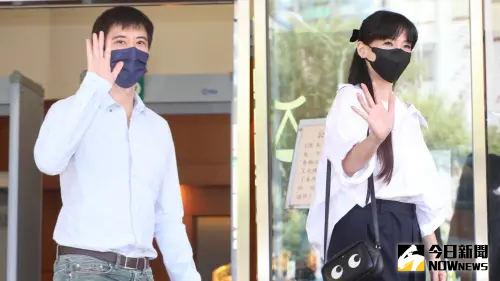 ▲王力宏（左圖）與前妻李靚蕾現身台北地院調解。（圖／記者陳明中攝影） 