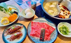 MOMO壽喜燒「黑毛和牛吃到飽」握壽司無限供應　拚和牛涮滿千折百
