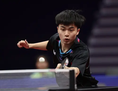 桌球／猛！林昀儒展現高抗壓奪冠軍　逆轉擊敗中國名將馬龍
