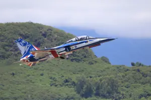 AJT勇鷹高級教練機。(圖/國慶籌備會提供) ▲AJT勇鷹高級教練機。(圖/國慶籌備會提供)