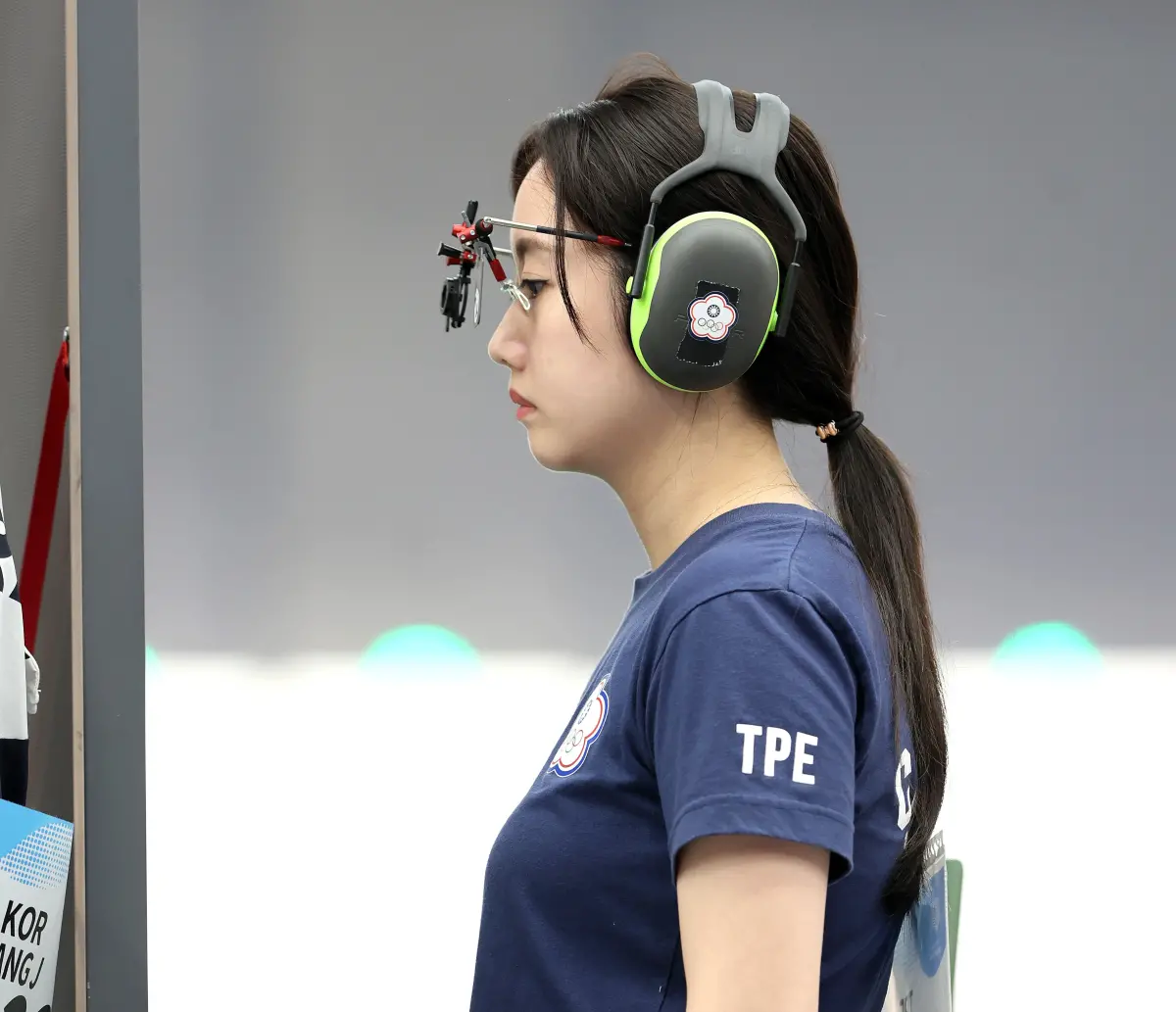 ▲郭孟熙也點名「證件妹」吳佳穎很機靈，且反應很快，知道如何調整狀態，尤其眼神很「剛毅」。奧會提供