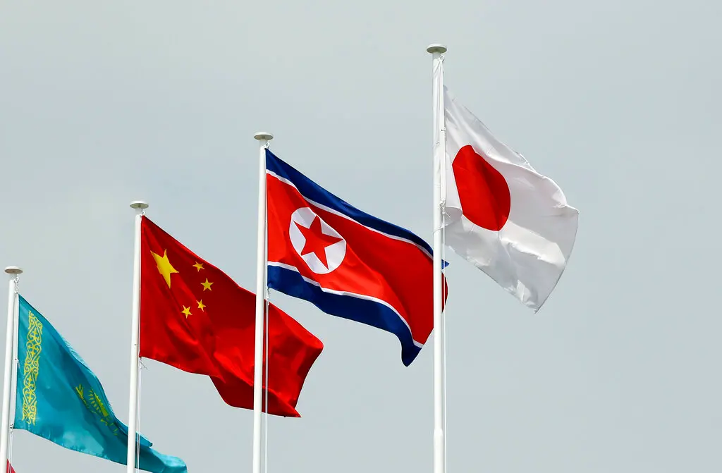 ▲日本TBS電視台今天報導，中斷4年未舉行的日中韓峰會，傳出韓國政府已就今年12月舉辦向日本政府及中國政府提出徵詢。（圖／美聯社／達志影像）