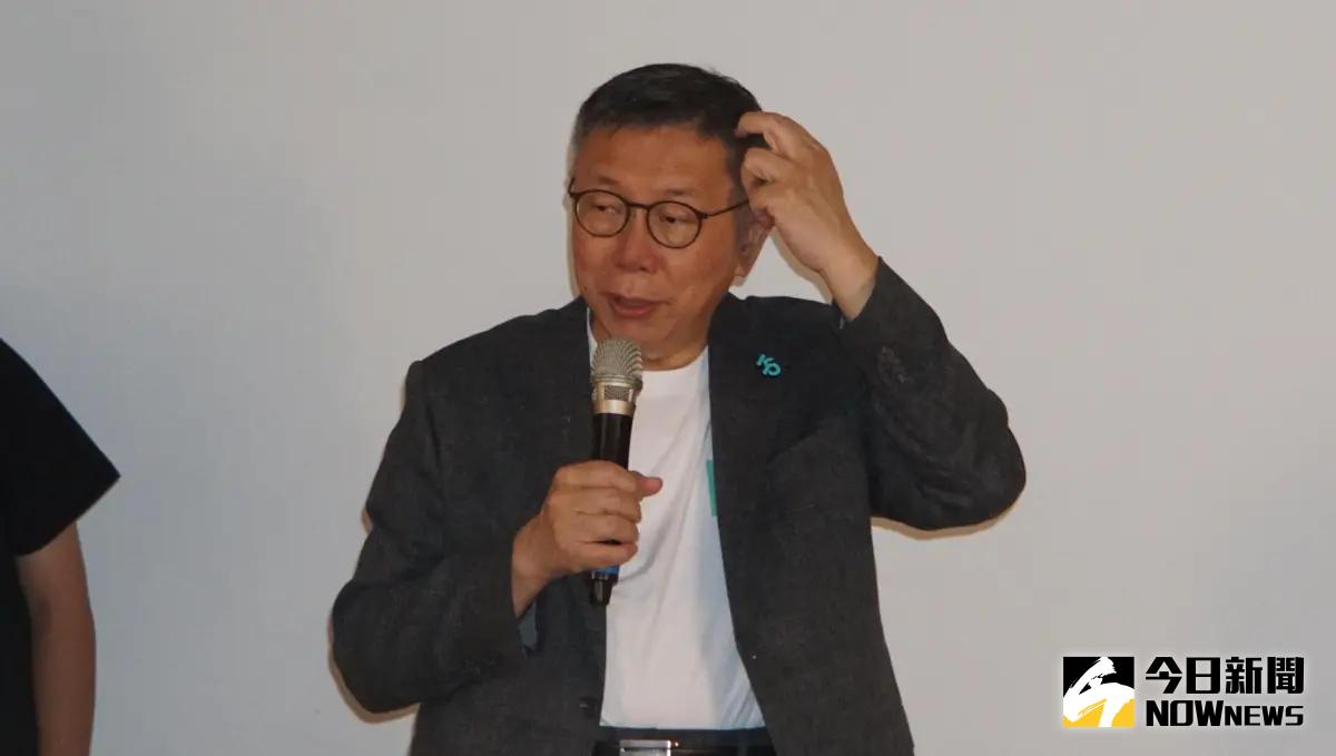 ▲民眾黨拋出「藍白比民調，輸的退選」提議，引發討論，圖為民眾黨參選人柯文哲。（圖／記者呂炯昌攝）