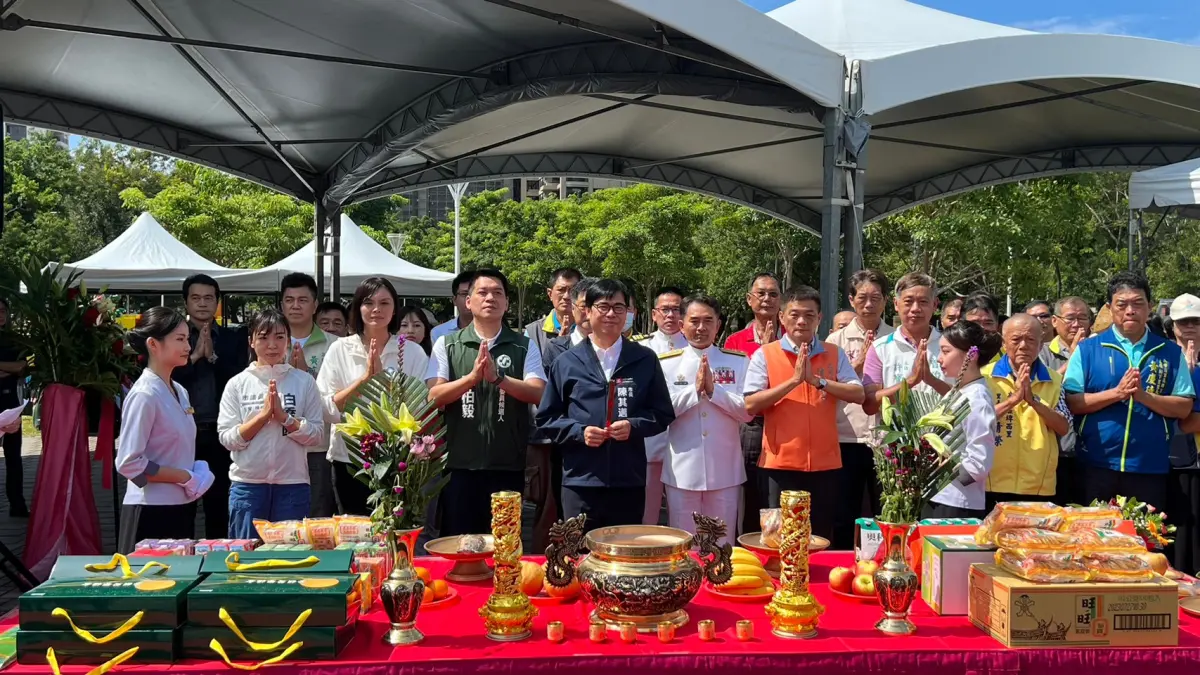 ▲市長陳其邁今天出席主持左營區翠華路拓寬工程開工儀式時表示左營區翠華路拓寬工程開工儀式。（圖／高市府工務局提供）