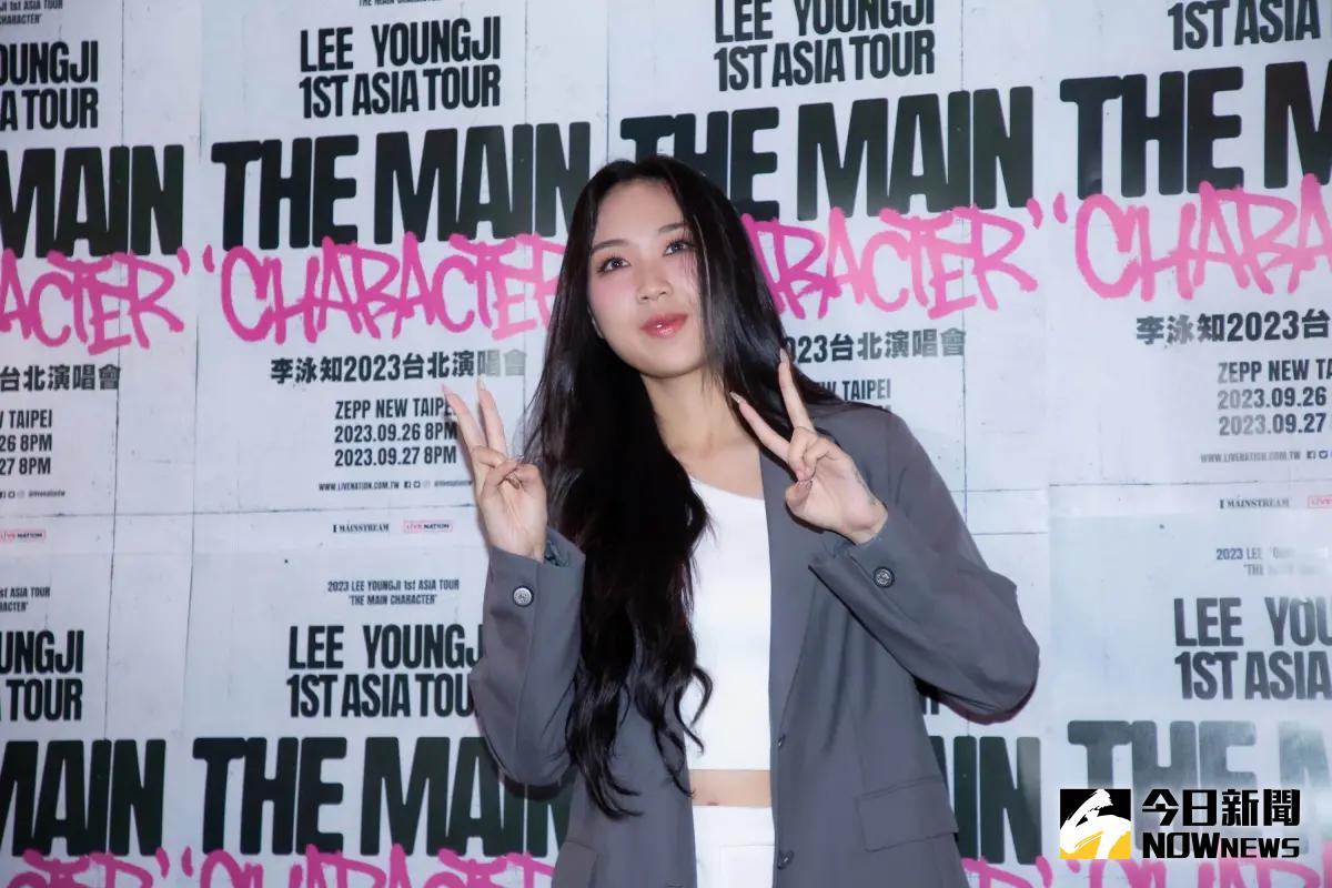 ▲李泳知自稱是不挑食的豬，復胖12公斤也不在意。（圖／記者鄭孟晃攝）