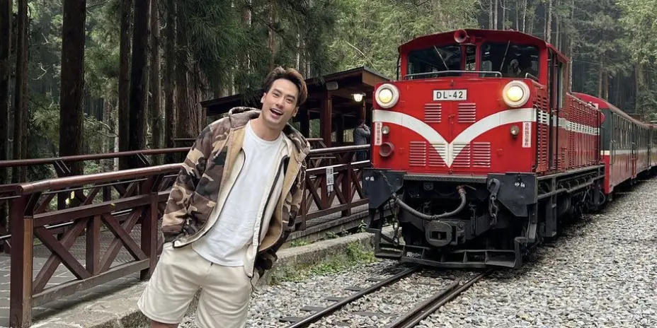 ▲本次辦在曼谷的台灣旅遊展邀請到擁有超過近千萬粉絲的年度代言人泰國男神Boy（全名Boy  Pakorn）於24日下午親臨展銷會。（圖／翻攝自Instagram）