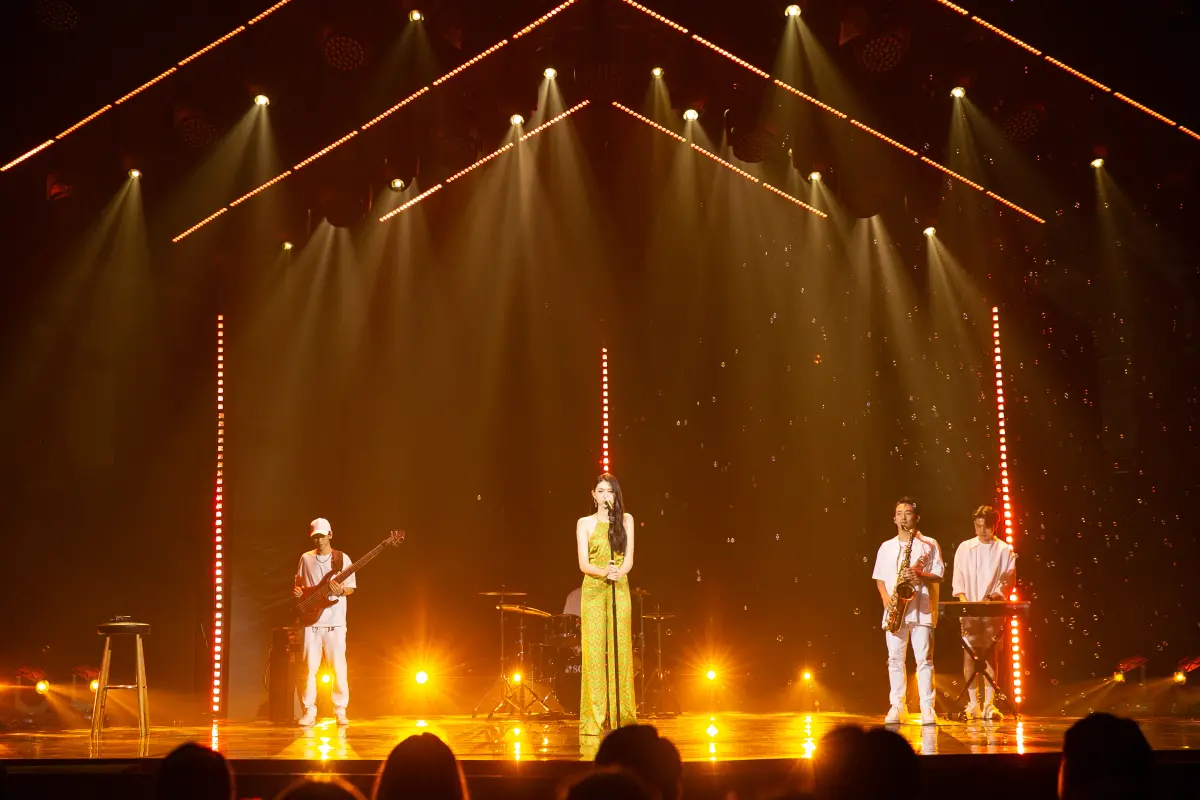 ▲「緋紅魅影」派出15歲忙內香蘭擔任王牌，引起熱議。本週則祭出節目開播以來難度最高舞曲。（圖／踢帕娛樂）