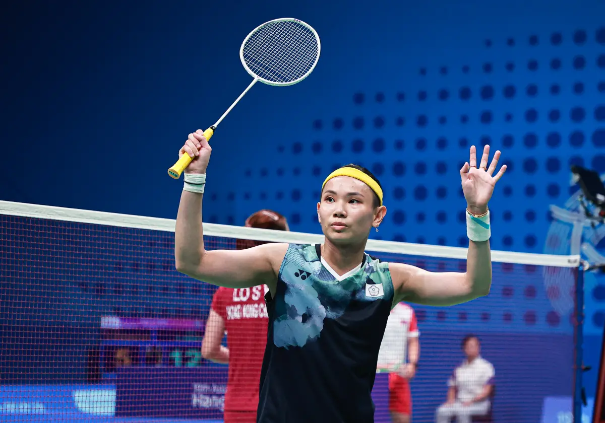 ▲「小戴」戴資穎在杭州亞運意外止步16強，最後一舞無緣完成金牌衛冕。（圖／特派記者葉政勳攝）