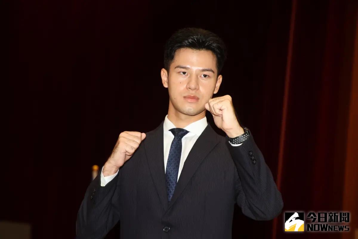 ▲泰國華僑溫光祥是第二年參與國慶大典，今（28）日帶來泰拳表演。（圖／記者陳明中攝，2023.09.28）