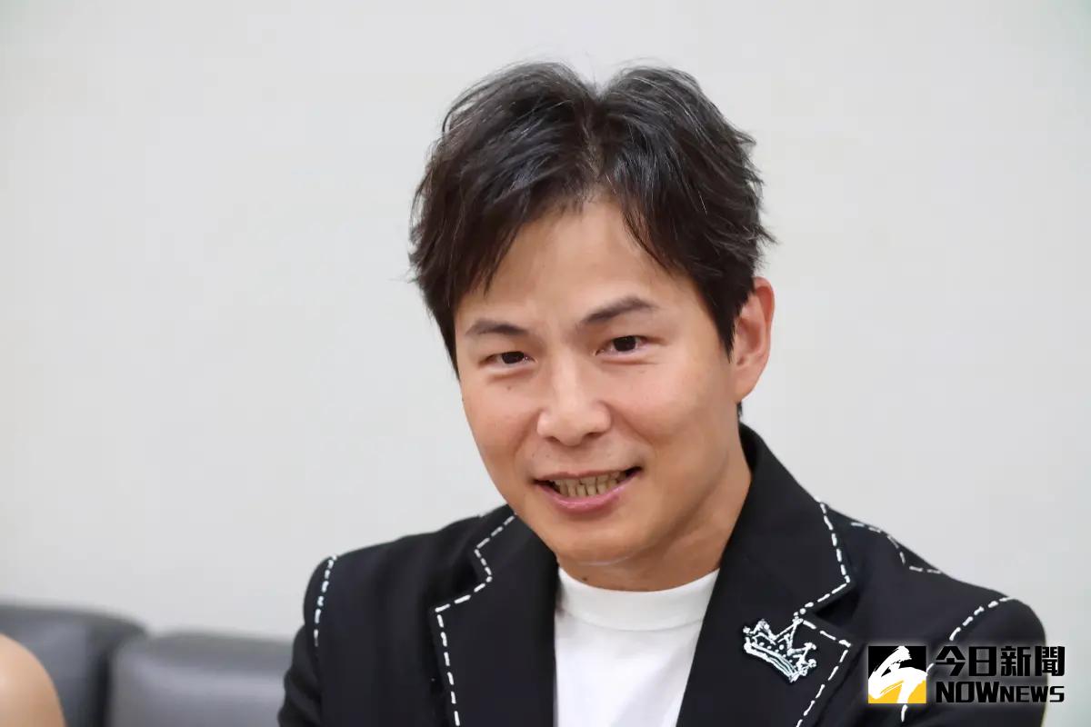 ▲韓瑜的前夫孫協志，今日歡慶46歲生日時，被傳出有意跟夏宇童「先有後婚」，對此，他也親上火線回應此事。（圖／記者陳明中攝影）