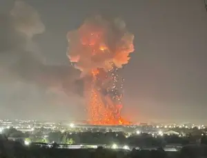烏茲別克首都機場附近發生爆炸！巨大蕈狀雲沖天　釀1死162傷
