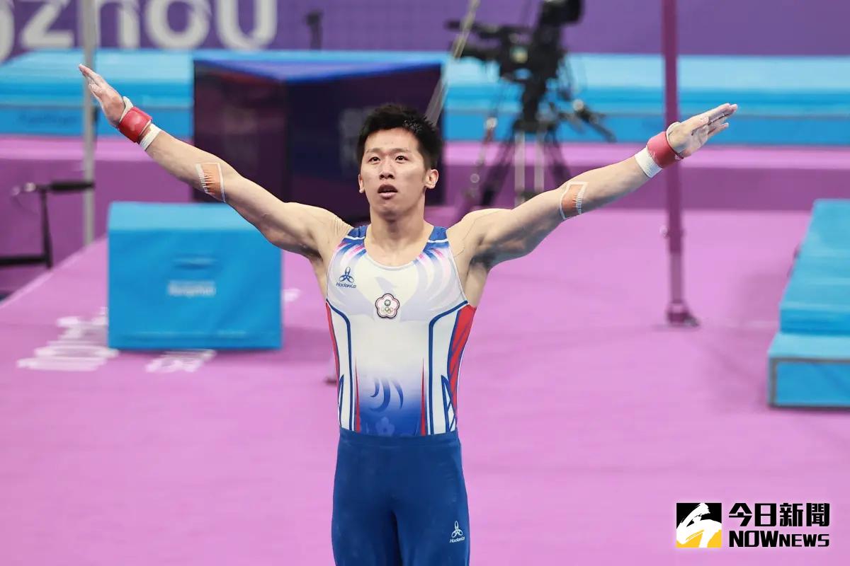 ▲李智凱亞運鞍馬項目二連霸（圖/特派記者葉政勳攝）