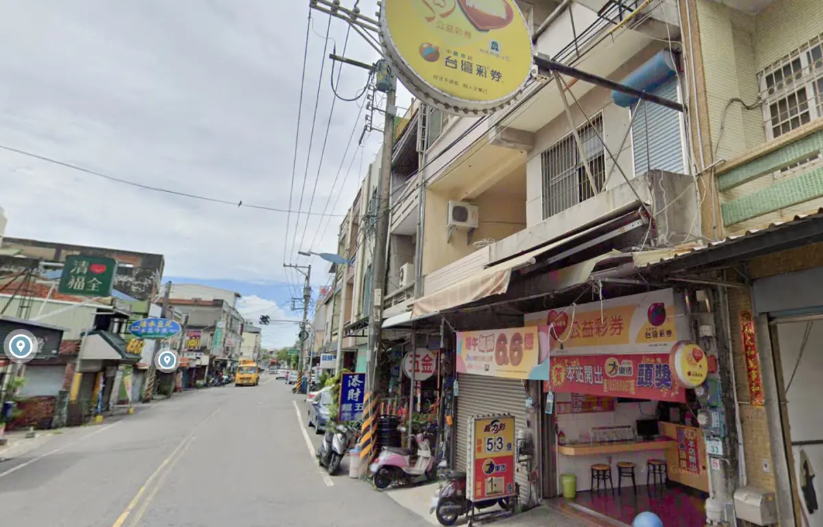 ▲今（28）日威力彩第112000078期開獎，頭獎金額高達9億。台彩公司公布，獎落高雄市彌陀區「能發彩券行」。（圖／翻攝GoogleMaps）