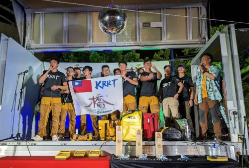 高雄繩索救援隊「KRRT」赴日　參加繩索救援賽勇奪亞軍
