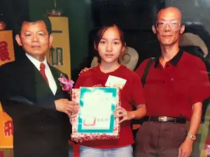 黃捷 ▲黃捷小時候就品學兼優。(圖/黃捷提供)