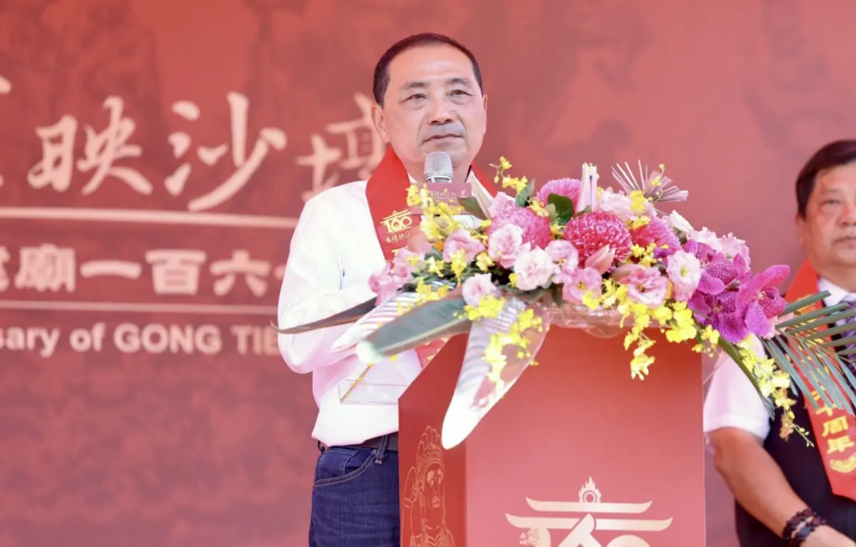 ▲侯友宜出席白沙屯慶典。（圖／侯友宜辦公室提供）