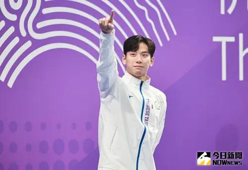 台灣「歐爸」型男泳將王冠閎收生日大禮　企業贊助60萬拚巴黎奧運
