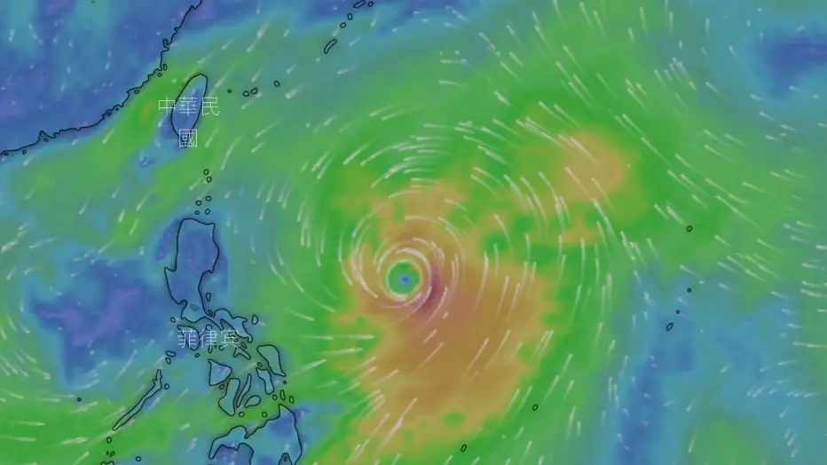 ▲小犬颱風強度會持續增強，並加速往台灣附近移動，下週有機會發布海上警報，陸上警報的機率也無法排除。（圖／翻攝NCDR）
