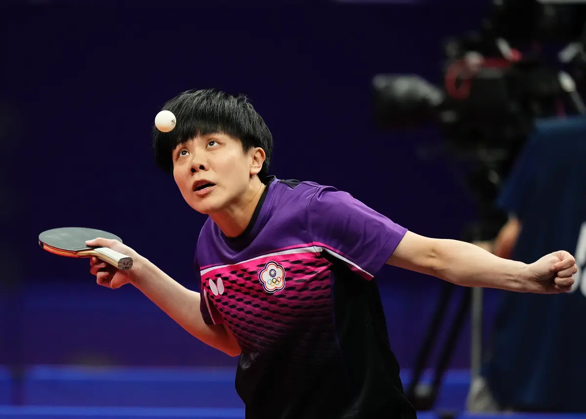 ▲桌球一姊鄭怡靜在杭州亞運桌球女單8強戰不敵日本選手早田希娜，結束本屆賽程。（圖／特派記者葉政勳攝）