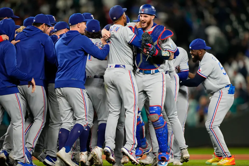 ▲德州遊騎兵從百敗爛隊大變身，自2016年後相隔7年再次打進季後賽。（圖／美聯社／達志影像）