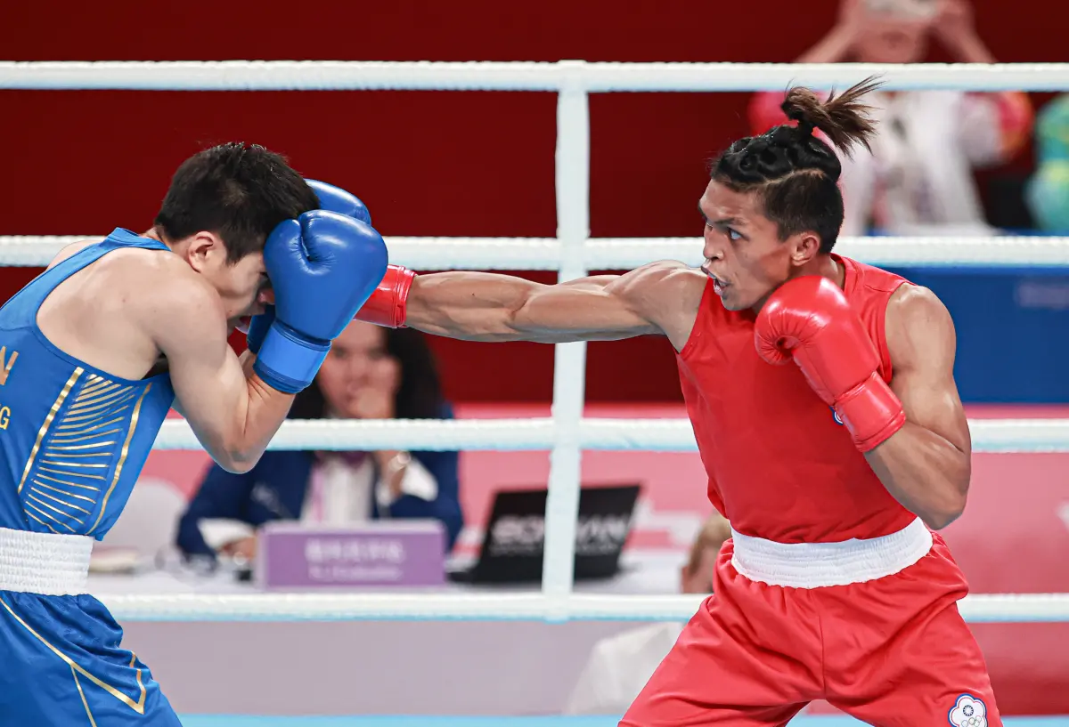 ▲賴主恩一路闖進金牌戰，有機會寫下上古紀錄。（特派記者葉政勳攝）