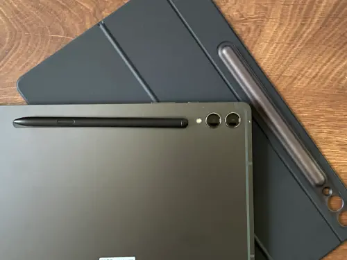 三星Galaxy Tab S9+平板。(圖/記者周淑萍攝) ▲三星Galaxy Tab S9+平板。(圖/記者周淑萍攝)