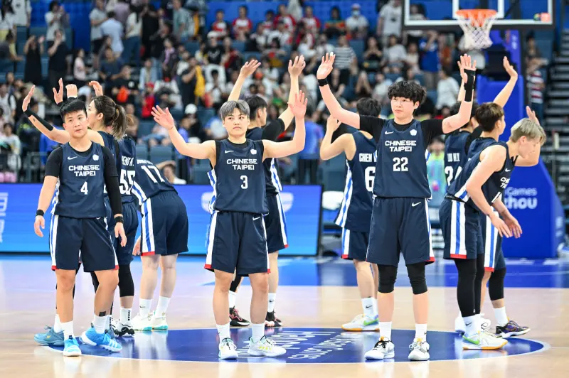 ▲中華女籃不敵韓國，杭州亞運預賽吞下第二敗。（圖／中華奧會提供）