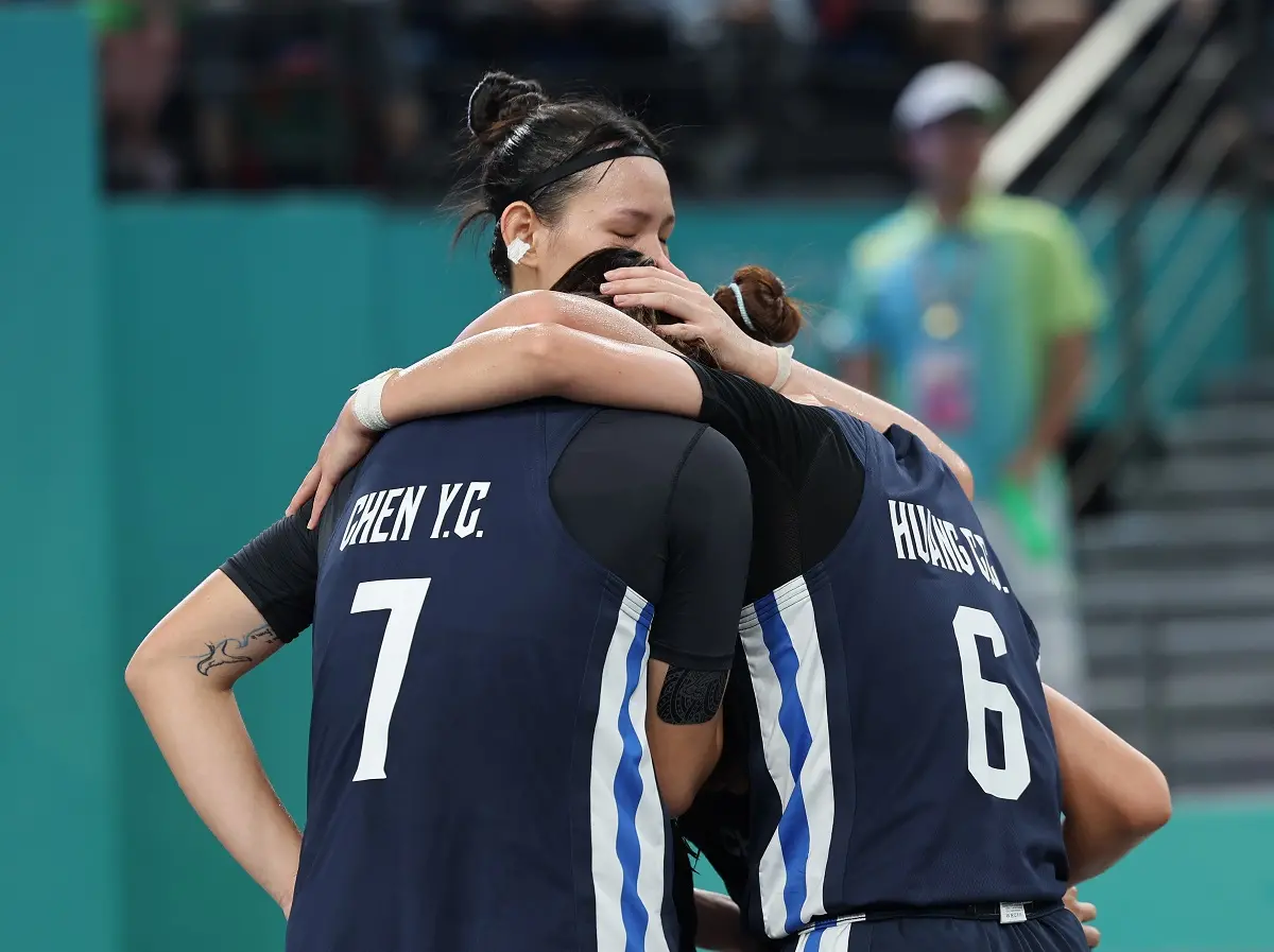 ▲中華女籃在杭州亞運3X3籃球銅牌戰不敵日本，追平上一屆成績，但無緣獎牌。（圖／中華奧會提供）