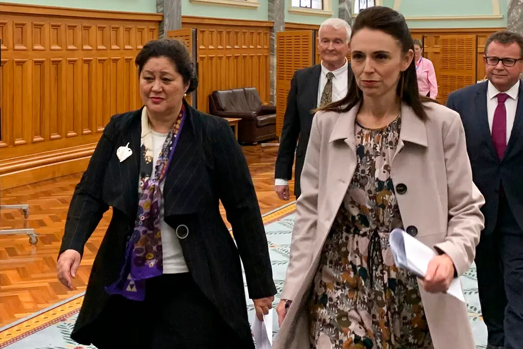 ▲紐西蘭總督基羅（Cindy Kiro，左）今天首度抵達馬來西亞進行4天國是訪問。資料照。（圖／美聯社／達志影像）