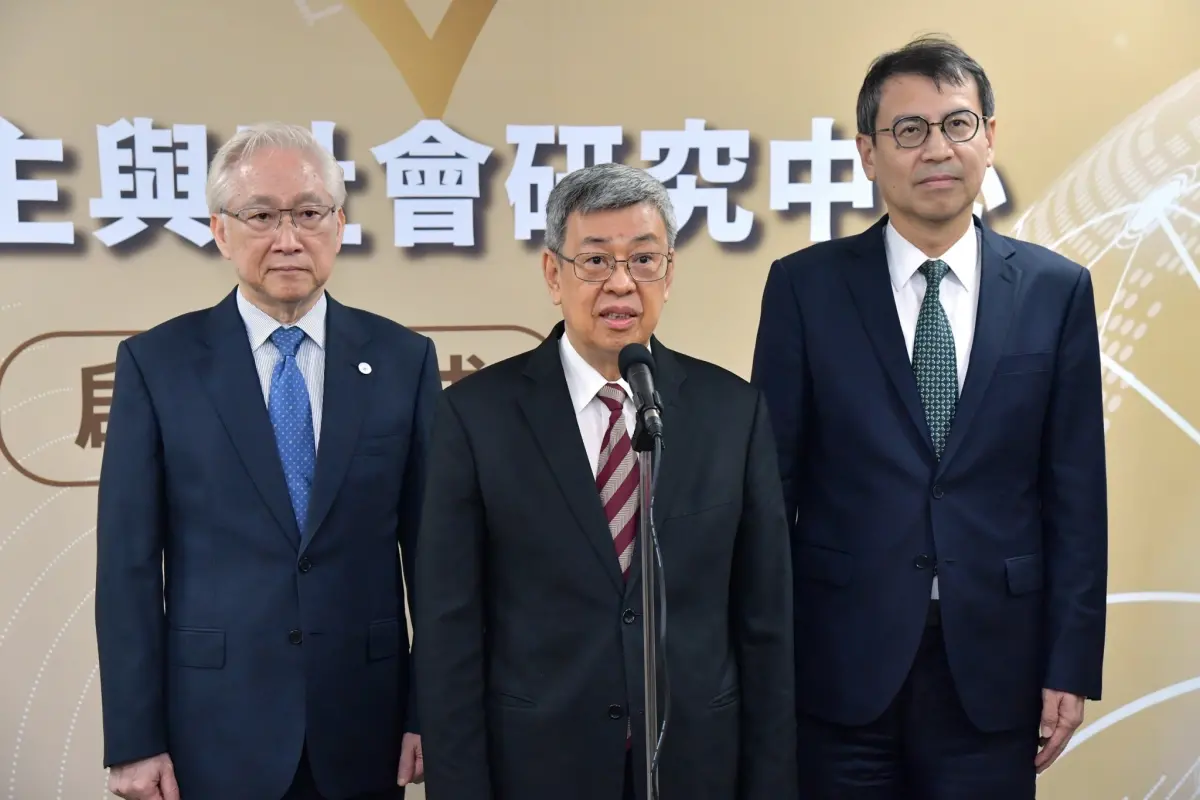 ▲陳建仁表示前總統馬英九過去也曾參加過國慶活動，不理解為什麼突然就不參加。（圖／行政院提供）